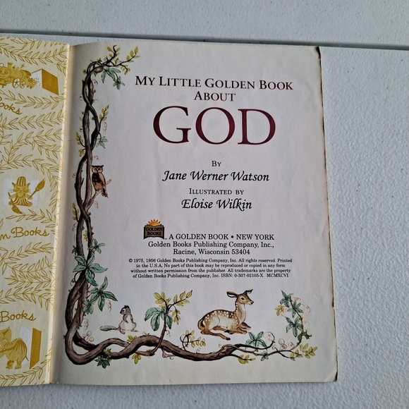 My little golden book about God - Picture 2 of 3